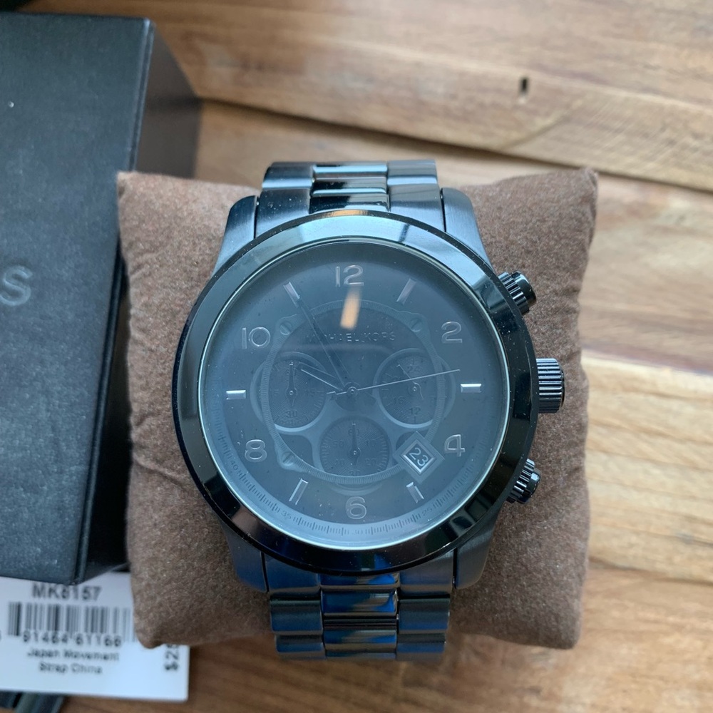 Michael Kors Black Chronograph Watch